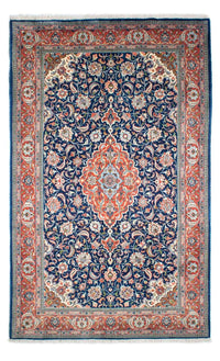 Tapis persan - Royal - 280 x 177 cm - bleu foncé