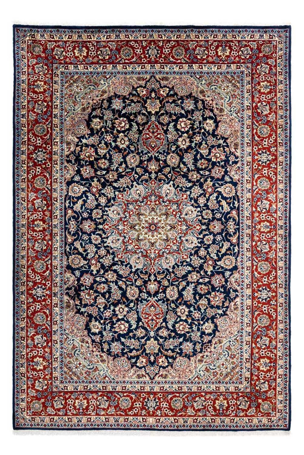 Tapis persan - Royal - 295 x 213 cm - bleu foncé