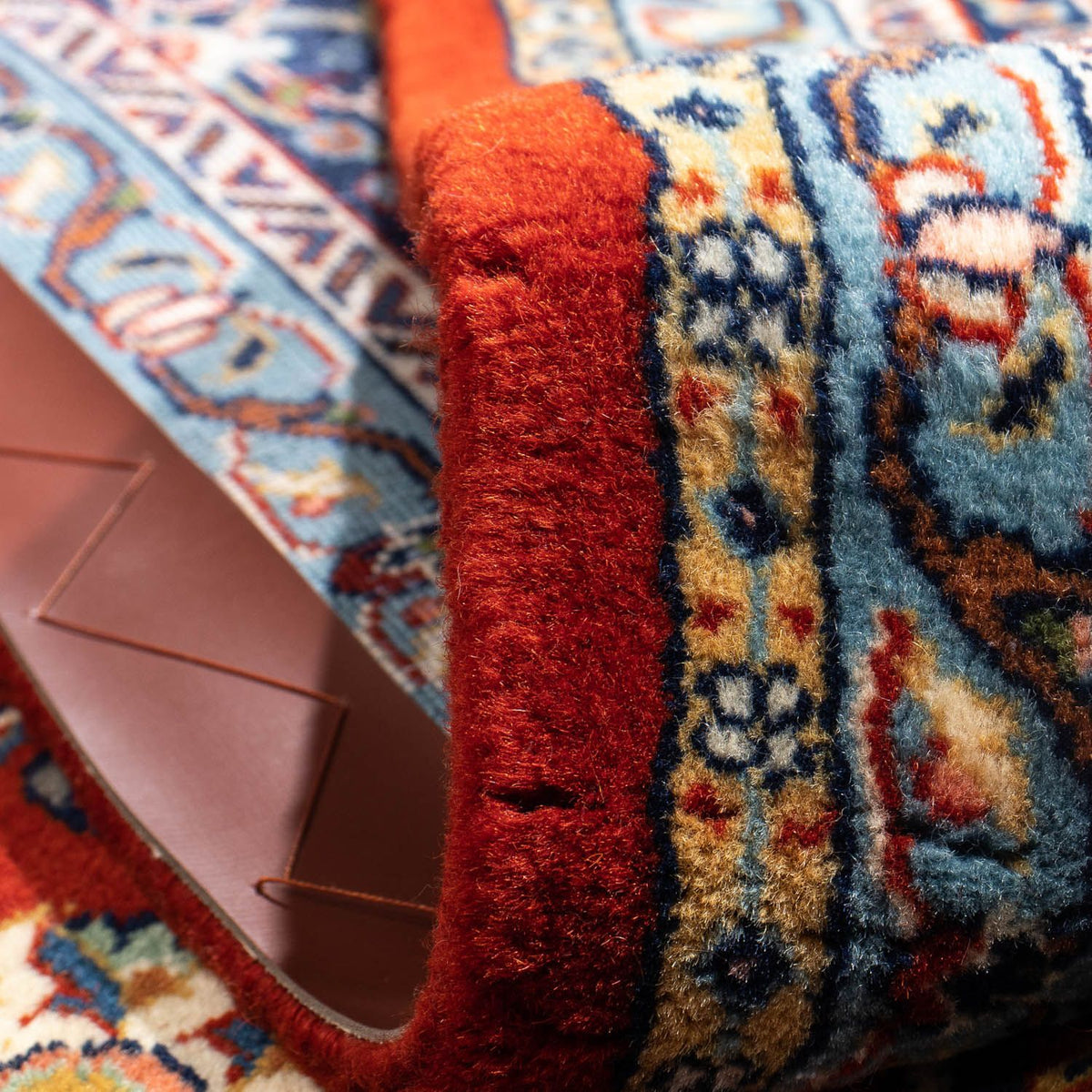 Tapis persan - Royal - 312 x 214 cm - rouge foncé