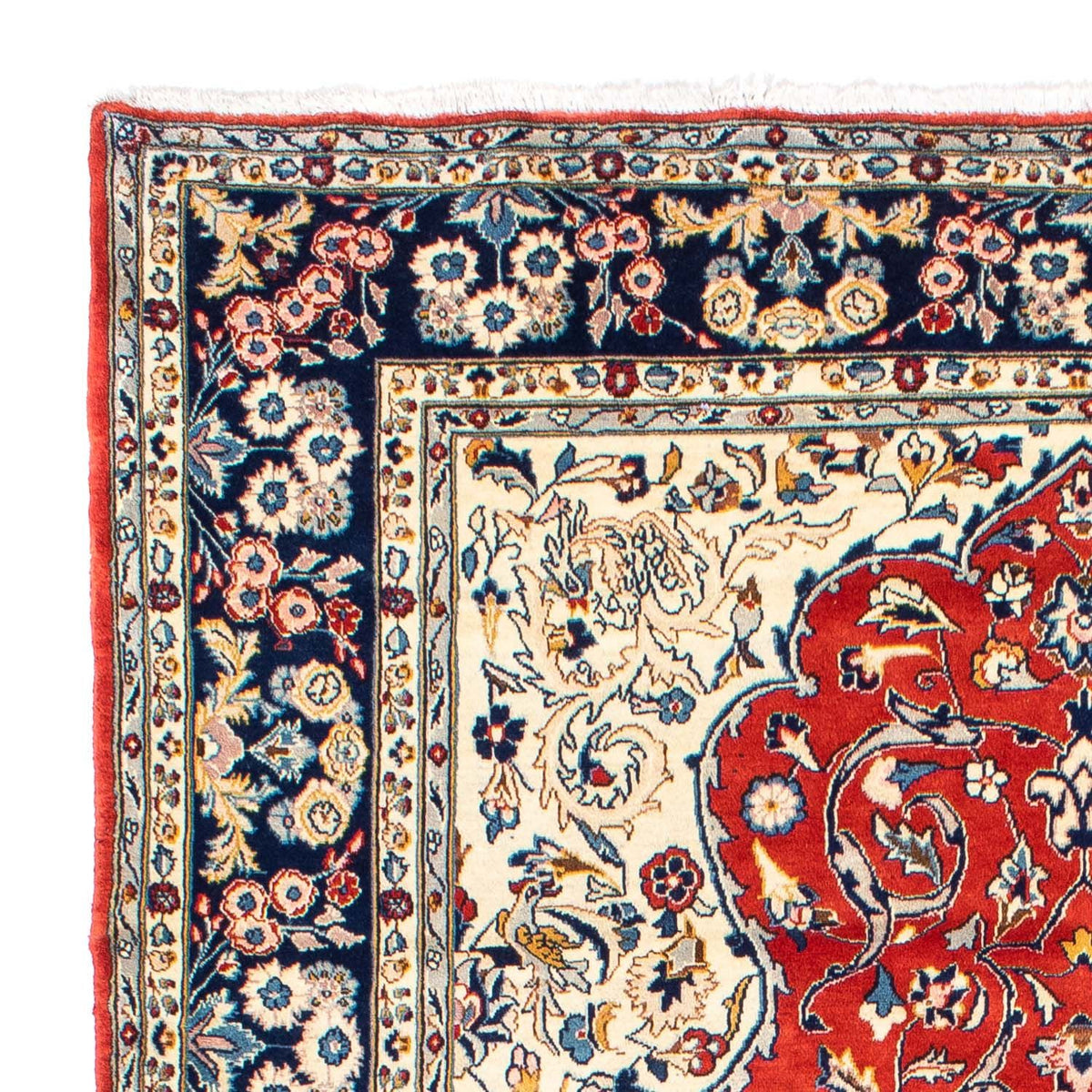 Tapis persan - Royal - 330 x 202 cm - rouge foncé