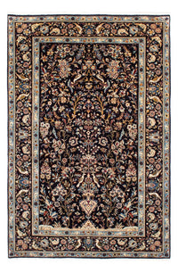 Tapis persan - Royal - 278 x 185 cm - bleu foncé