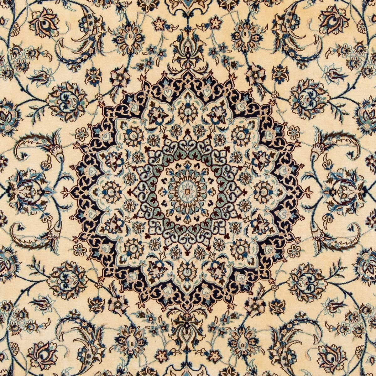 Tapis persan - Nain - Royal - 310 x 202 cm - beige