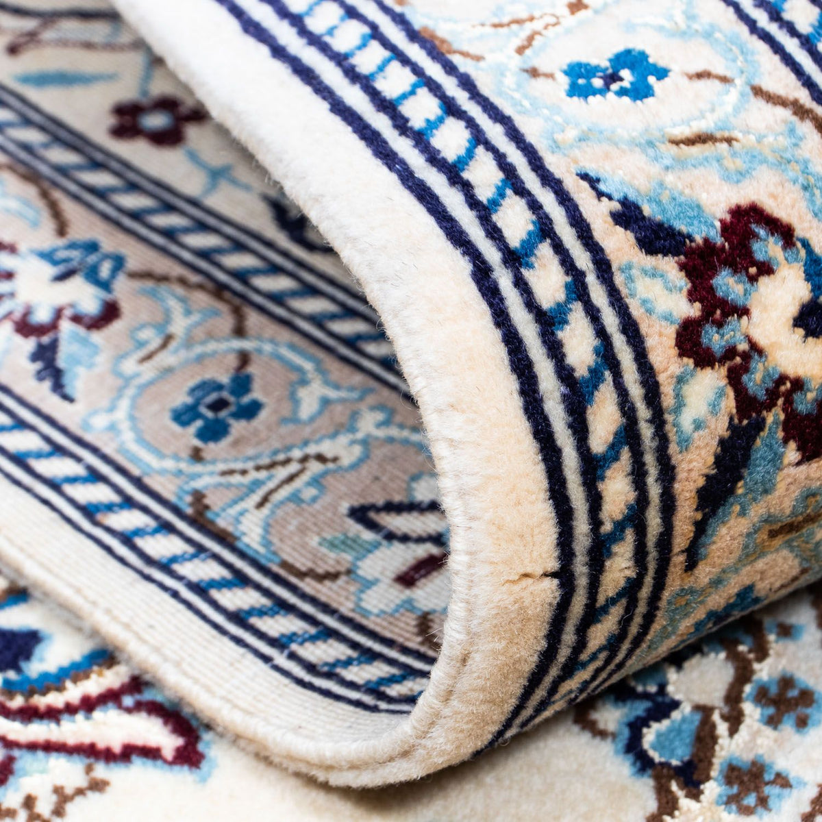 Tapis persan - Nain - Royal - 310 x 202 cm - beige