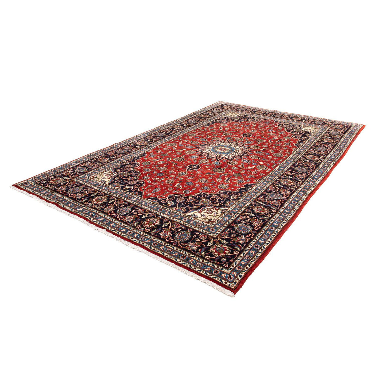 Tapis persan - Royal - 321 x 202 cm - rouge foncé