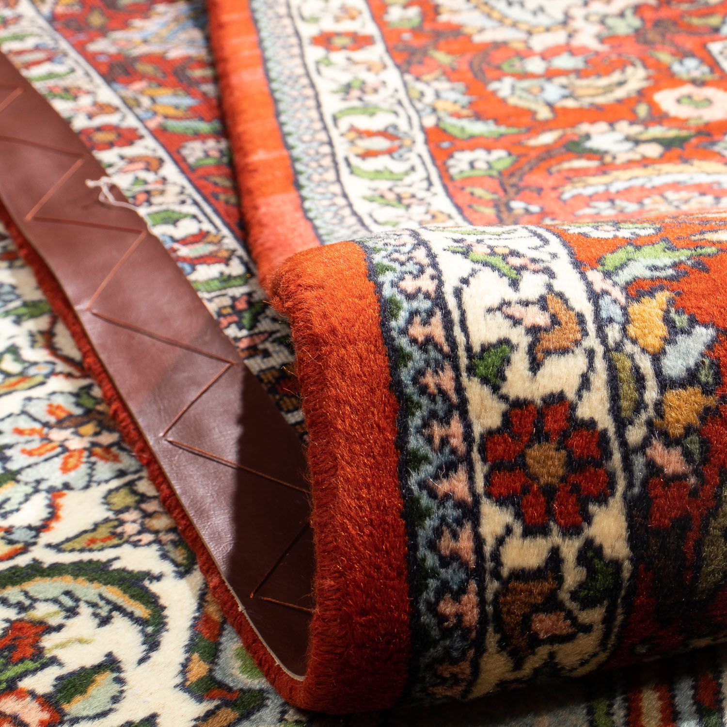Tapis persan - Nomadic - 300 x 196 cm - beige