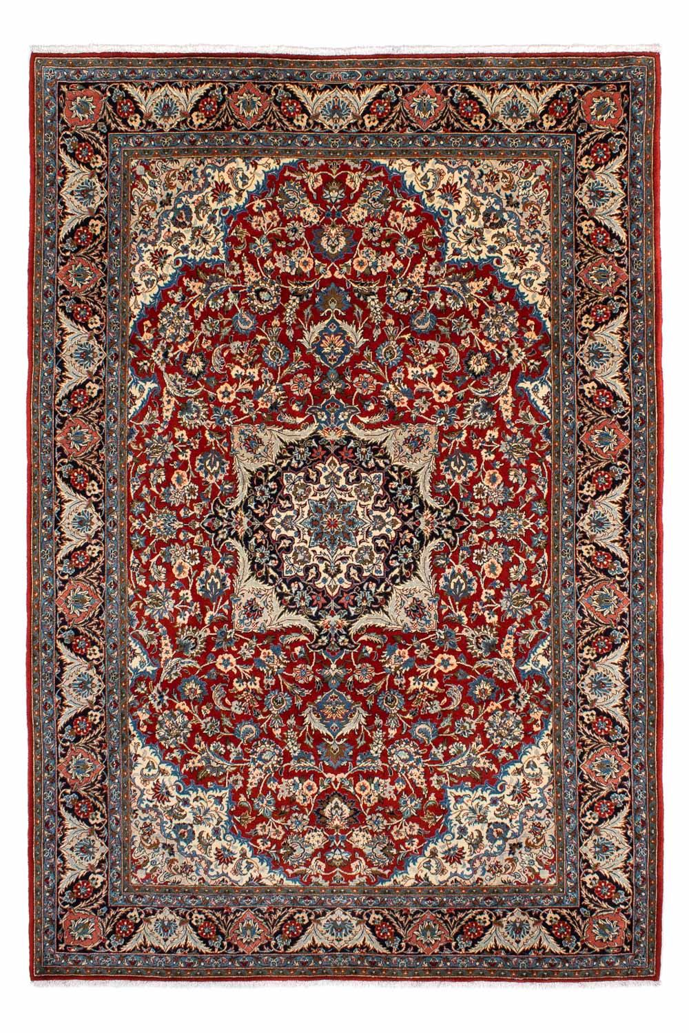 Tapis persan - Keshan - 300 x 205 cm - rouge foncé
