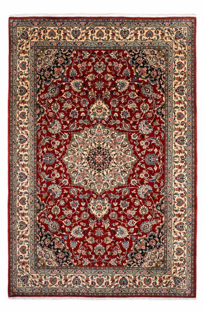 Tapis persan - Classique - 295 x 200 cm - rouge foncé