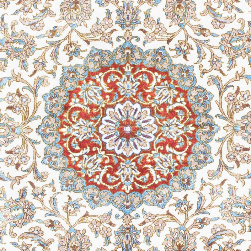 Tapis persan - Ghom - 118 x 80 cm - beige