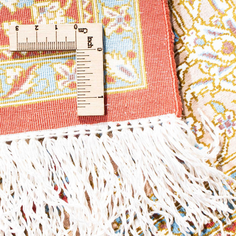 Tapis persan - Ghom - 118 x 80 cm - beige