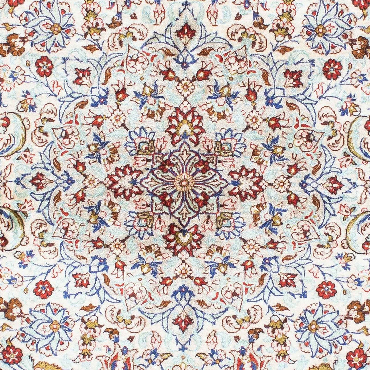 Tapis persan - Ghom - 163 x 98 cm - beige