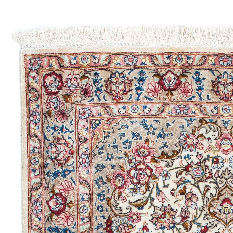 Tapis persan - Ghom - 120 x 80 cm - beige