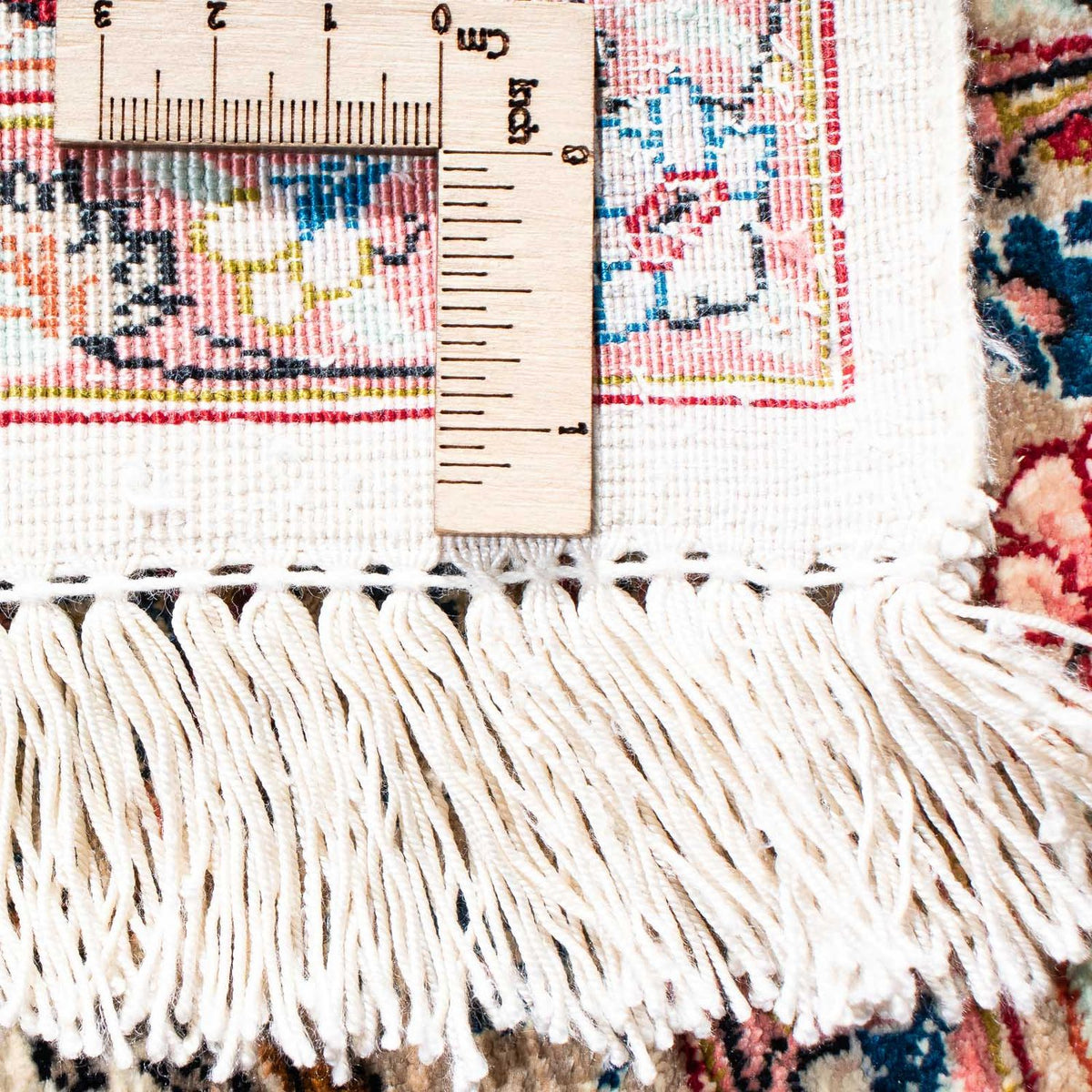 Tapis persan - Ghom - 120 x 80 cm - beige