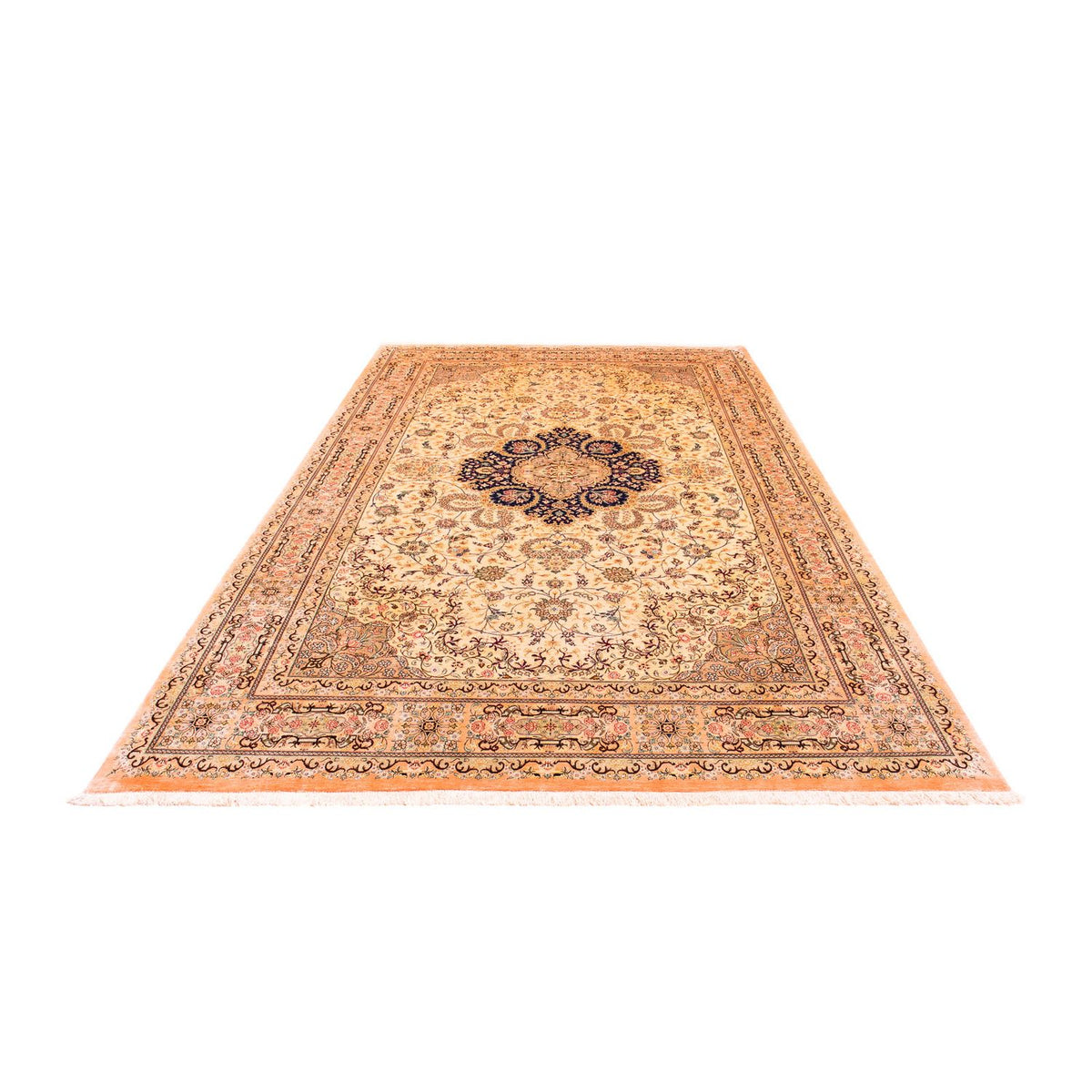 Tapis persan - Ghom - 324 x 198 cm - beige