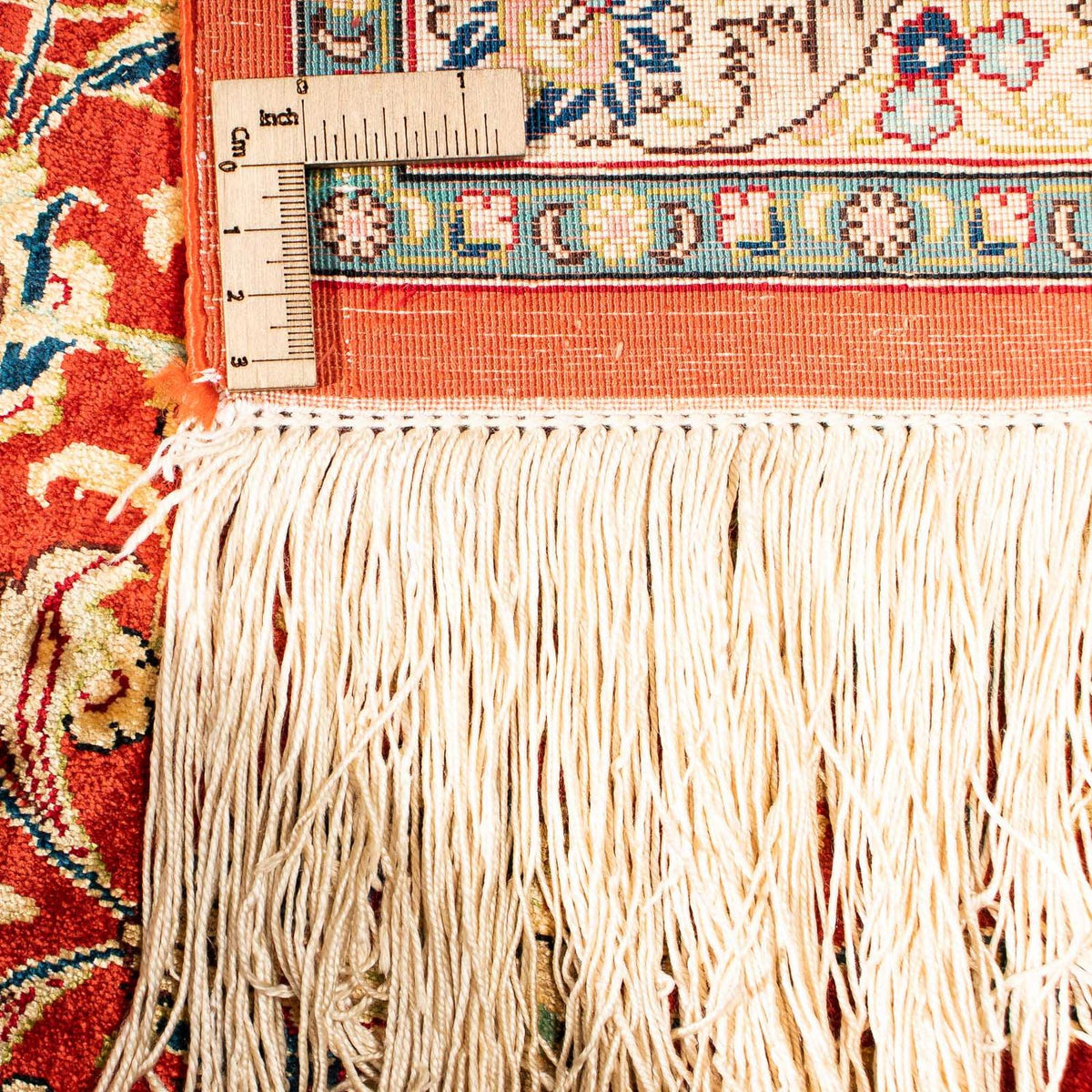 Tapis persan - Ghom - 296 x 196 cm - rouille