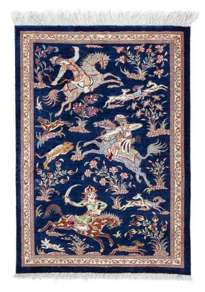 Tapis de Qom Tapis 55x87cm - Tapis persan