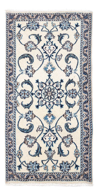 Tapis persan - Nain - 135 x 69 cm - beige
