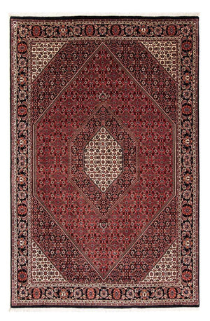 Tapis persan - Bidjar - 240 x 166 cm - rouge foncé