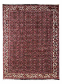 Tapis persan - Bidjar - 346 x 250 cm - rouge foncé