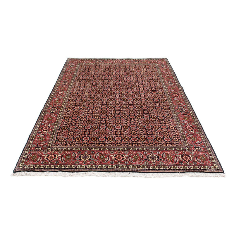 Tapis persan - Bidjar - 217 x 141 cm - bleu foncé