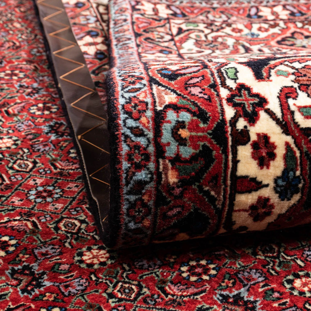 Tapis persan - Bidjar - 331 x 254 cm - rouge