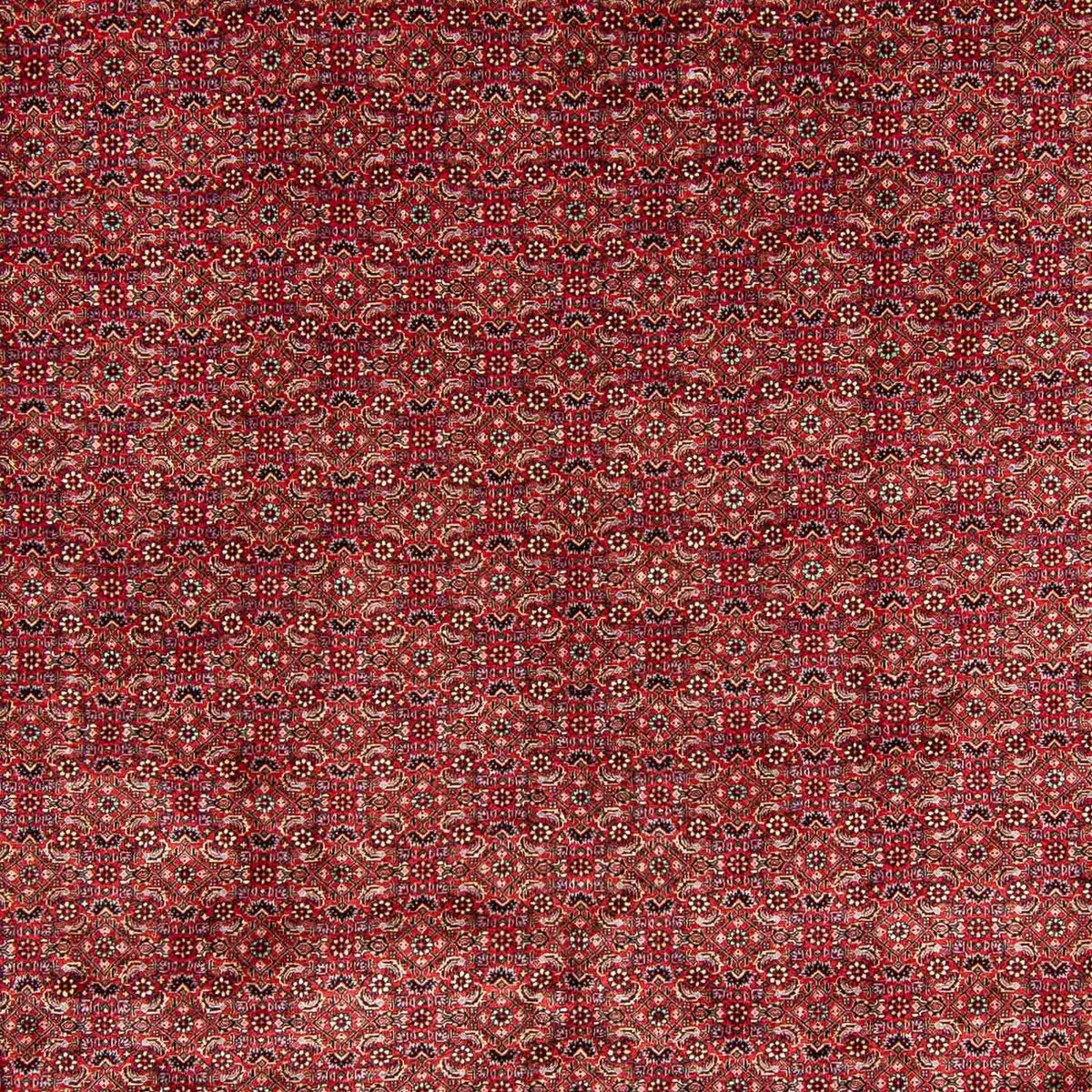 Tapis persan - Bidjar - 381 x 298 cm - rouge foncé
