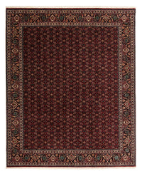 Tapis persan - Bidjar - 252 x 206 cm - rouge foncé