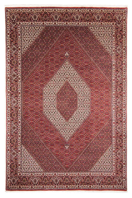 Tapis persan - Bidjar - 357 x 250 cm - rouge clair