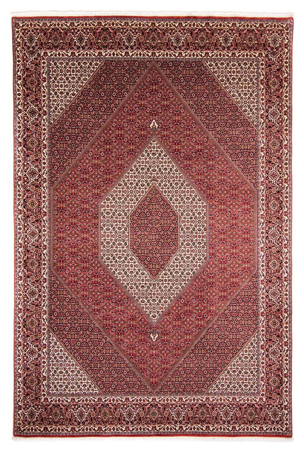 Tapis persan - Bidjar - 357 x 250 cm - rouge clair