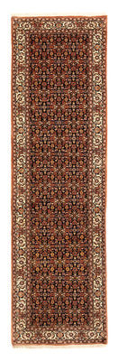 Tapis de couloir Tapis persan - Bidjar - 298 x 82 cm - multicolore