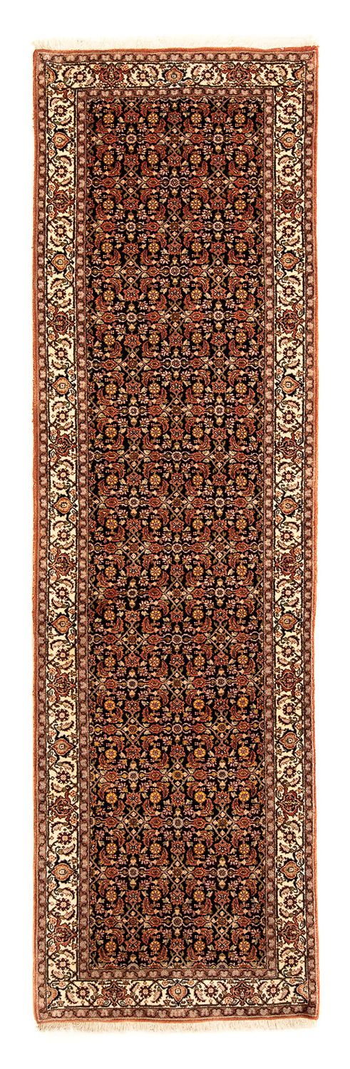 Tapis de couloir Tapis persan - Bidjar - 298 x 82 cm - multicolore