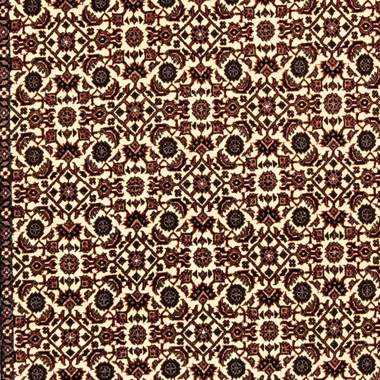 Tapis de couloir Tapis persan - Bidjar - 294 x 82 cm - multicolore