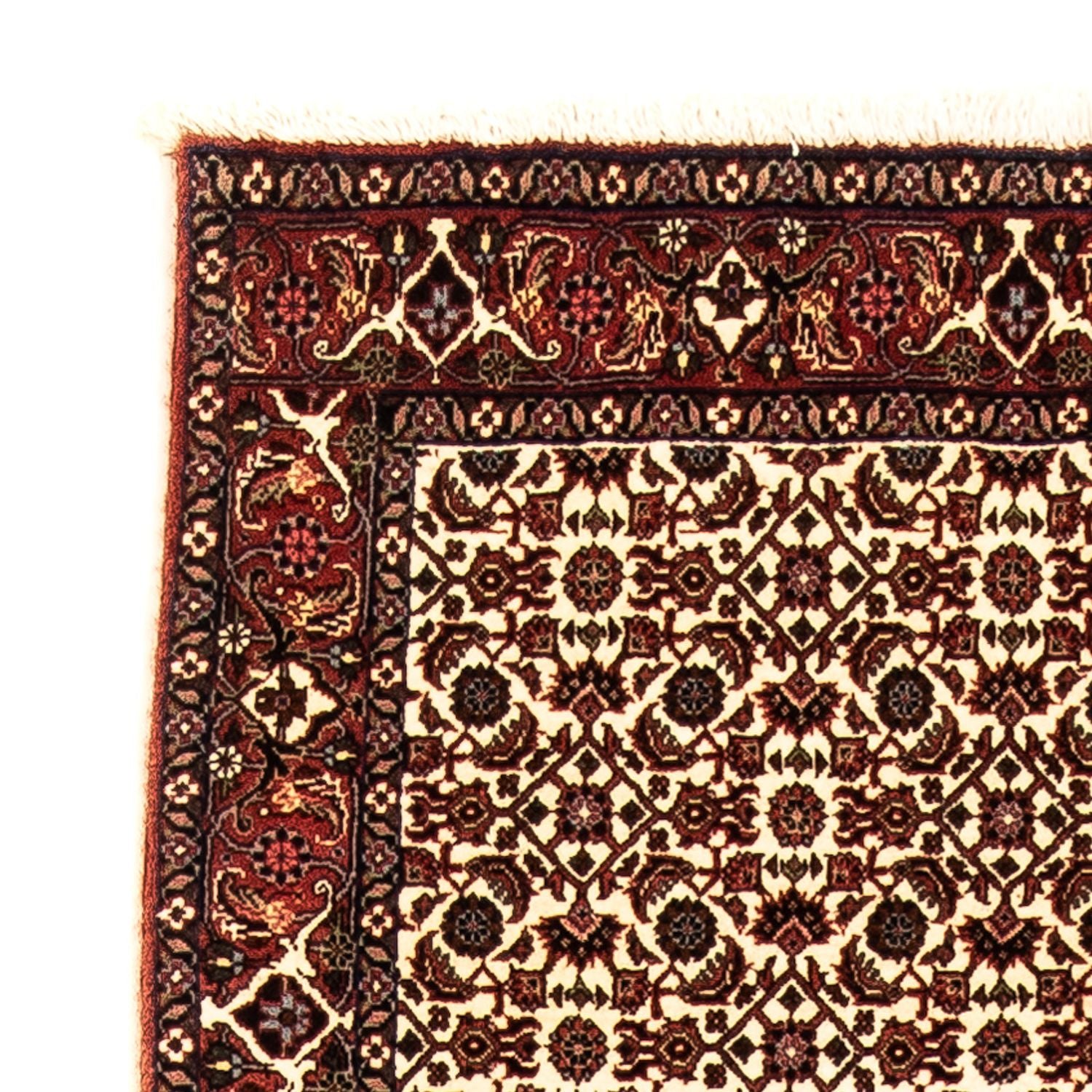 Tapis de couloir Tapis persan - Bidjar - 294 x 82 cm - multicolore