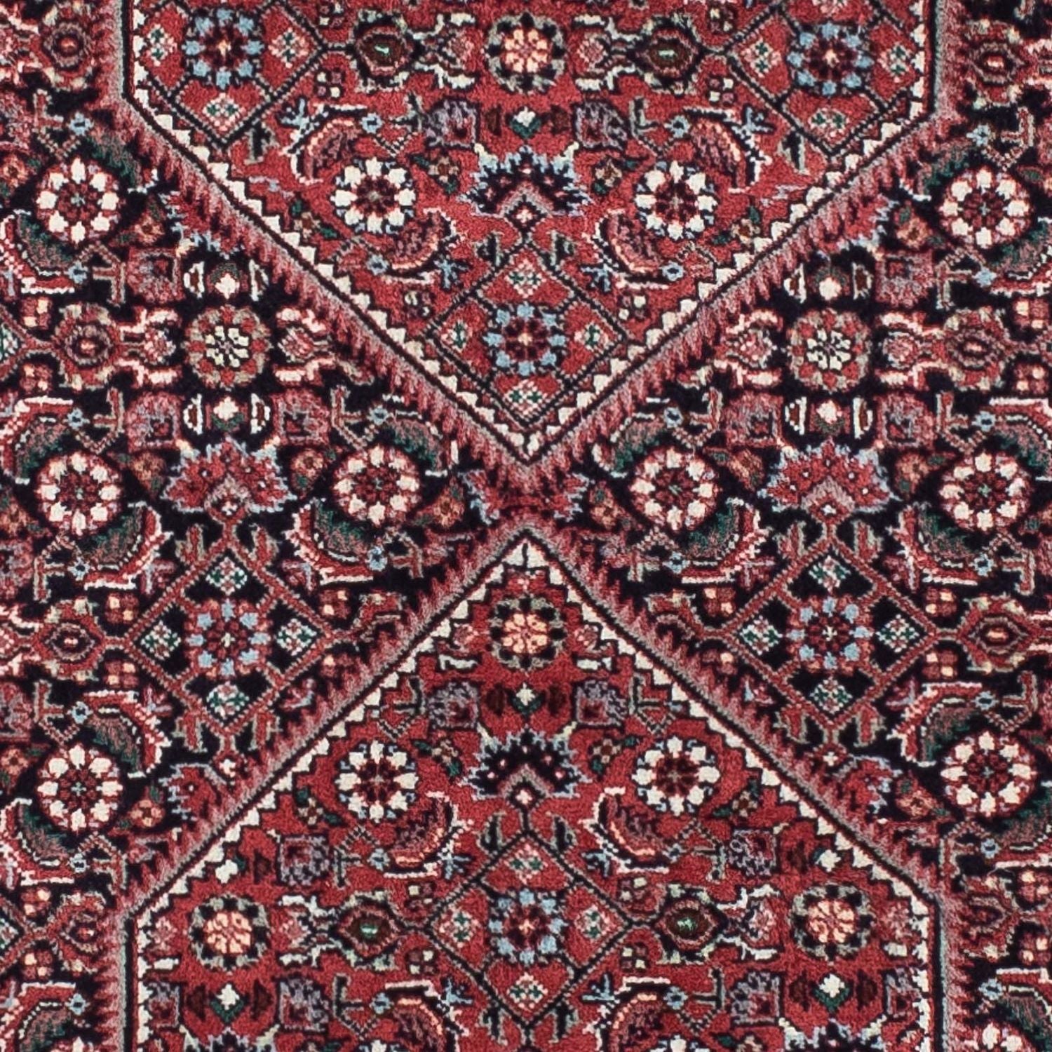 Tapis de couloir Tapis persan - Bidjar - 200 x 70 cm - bleu foncé