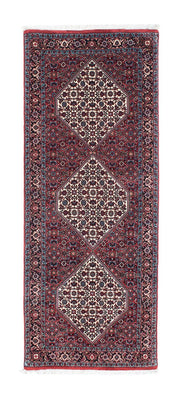 Tapis de couloir Tapis persan - Bidjar - 198 x 75 cm - rouge