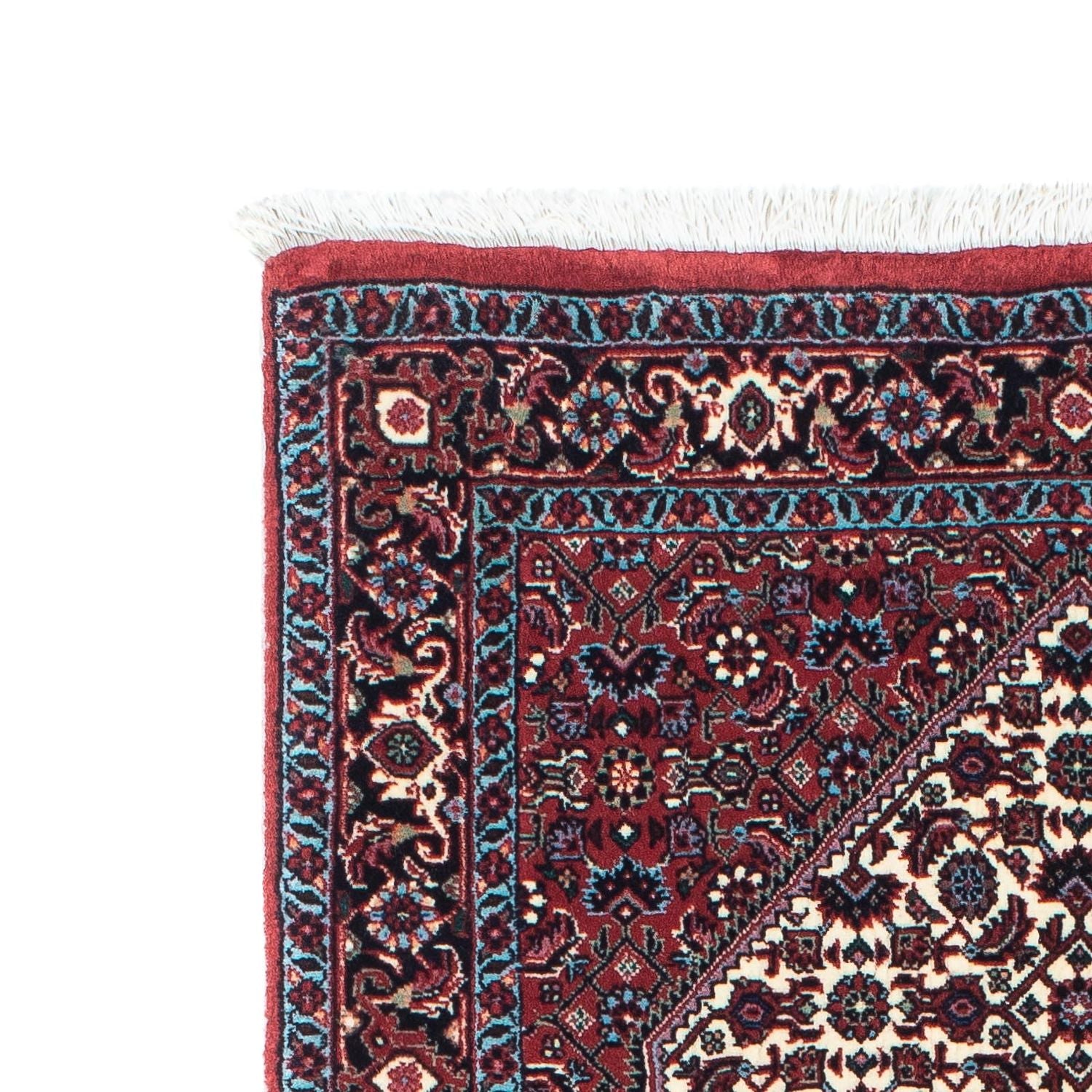 Tapis de couloir Tapis persan - Bidjar - 198 x 75 cm - rouge