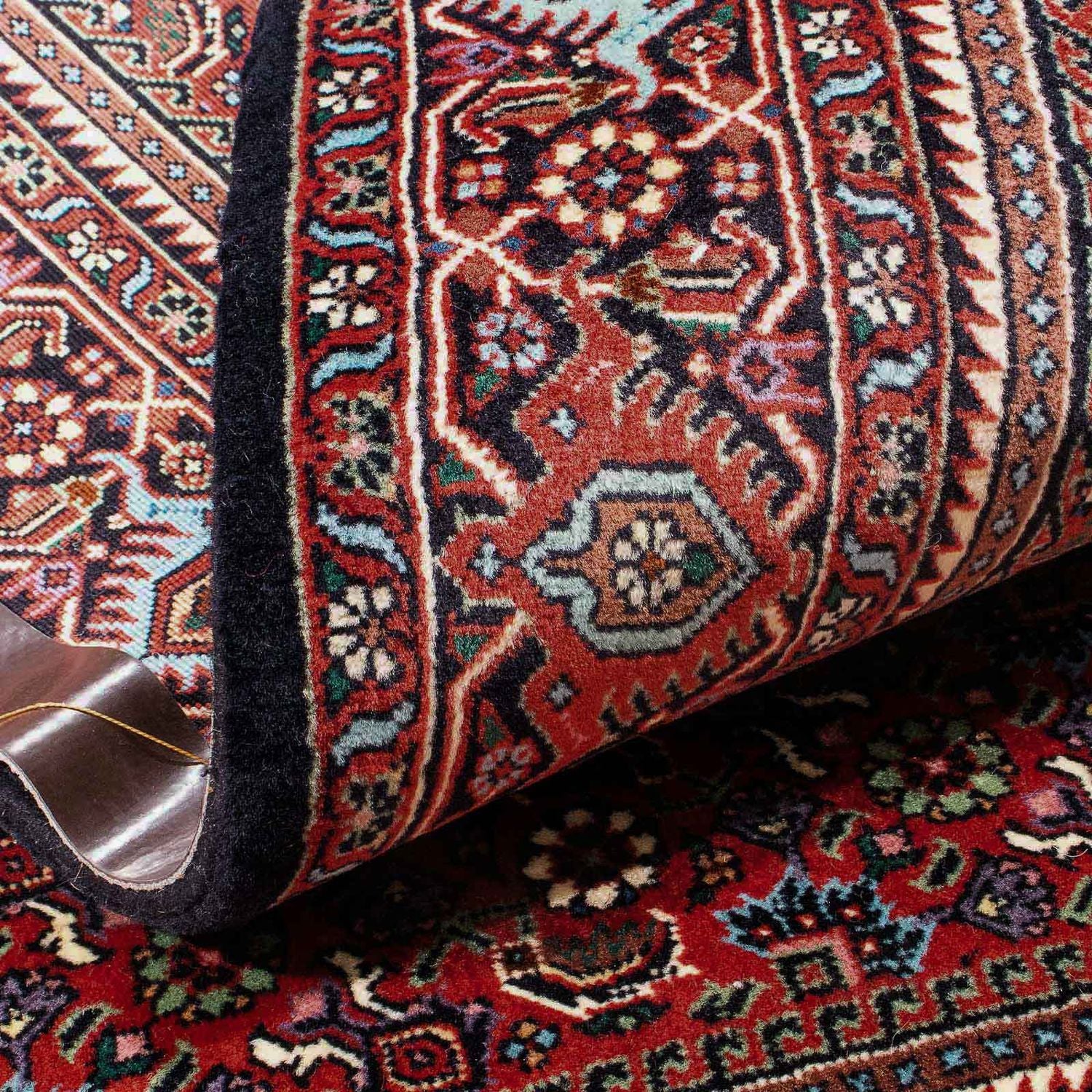 Tapis persan - Bidjar - 175 x 110 cm - rouge