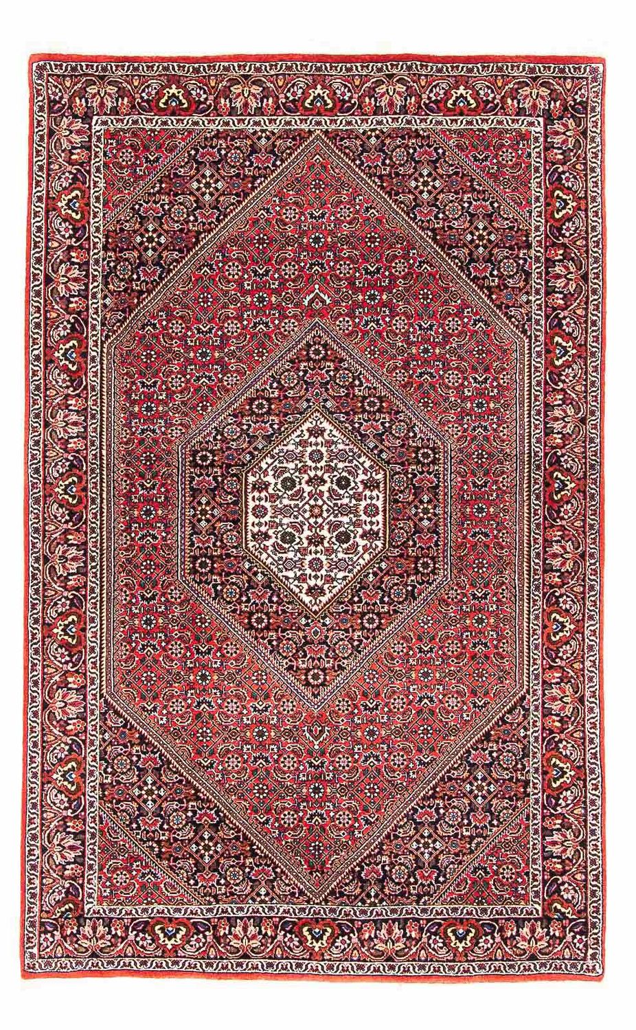 Tapis persan - Bidjar - 170 x 109 cm - rouge