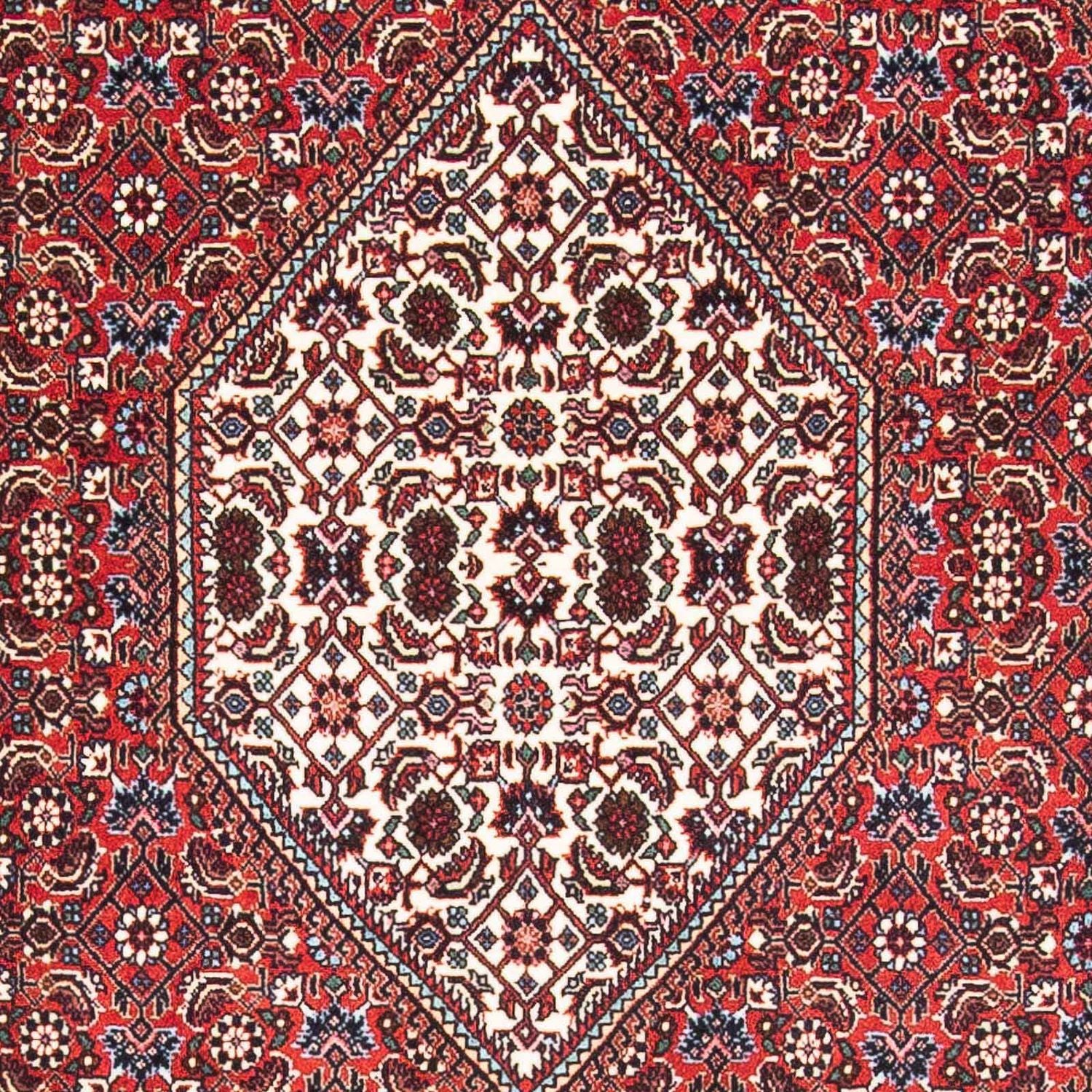 Tapis persan - Bidjar - 176 x 109 cm - bleu foncé