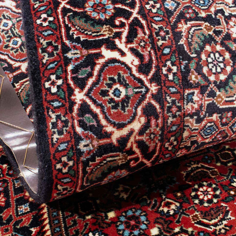 Tapis persan - Bidjar - 176 x 109 cm - bleu foncé