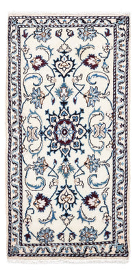 Tapis persan - Nain - 137 x 66 cm - beige