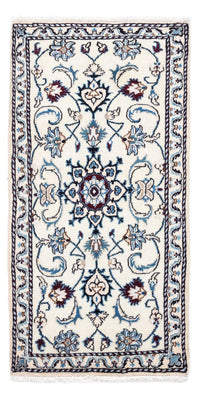 Tapis persan - Nain - 137 x 66 cm - beige