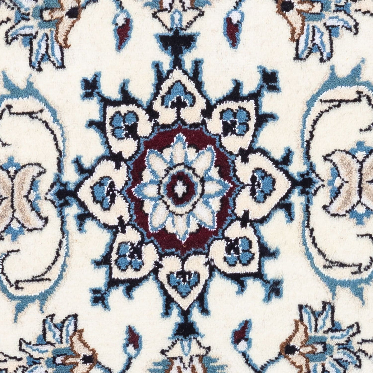 Tapis persan - Nain - 137 x 66 cm - beige