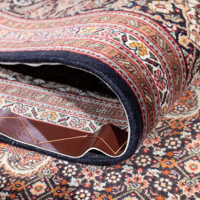 Tapis persan - Tabriz - 305 x 198 cm - bleu foncé
