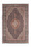 Tapis persan - Tabriz - 302 x 202 cm - bleu foncé