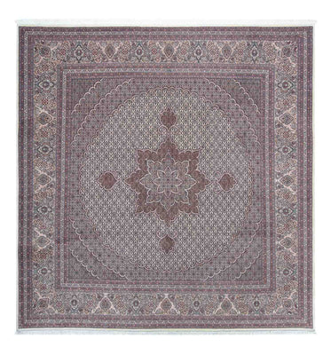 Tapis persan - Tabriz carré  - 258 x 252 cm - gris