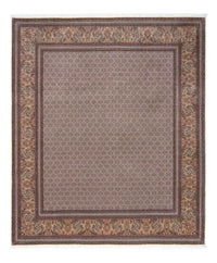 Tapis persan - Tabriz - 295 x 254 cm - marron foncé
