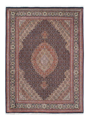 Tapis persan - Tabriz - 205 x 154 cm - marron foncé
