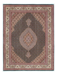 Tapis persan - Tabriz - 198 x 152 cm - vert