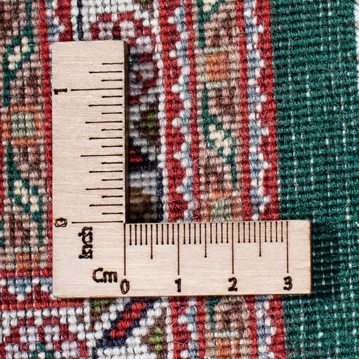 Tapis persan - Tabriz - 198 x 152 cm - vert