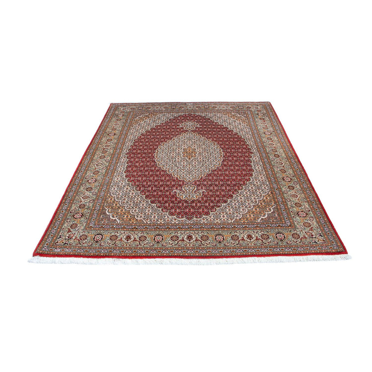 Tapis persan - Tabriz - 200 x 150 cm - rouge